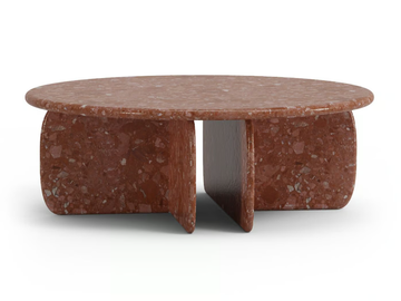 CACTUS - Round handmade terrazzo coffee table by Mambo Unlimited Ideas - view 3